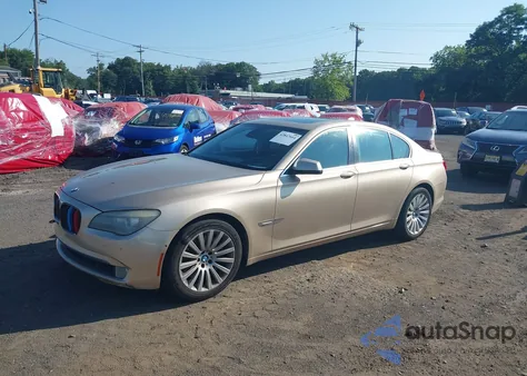 2012 BMW 750 I from USA, damaged, VIN WBAKA8C53CDS99778